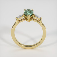 1.62 Ct. Green Sapphire Ring, 14K Yellow Gold 3