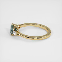 1.07 Ct. Sapphire Ring, 14K Yellow Gold 4