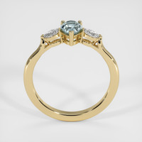 0.84 Ct. Sapphire Ring, 14K Yellow Gold 3