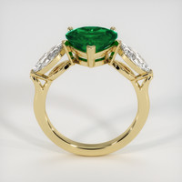 1.98 Ct. Emerald Ring, 18K Yellow Gold 3