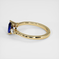 0.79 Ct. Sapphire Ring, 18K Yellow Gold 4