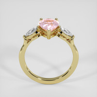 2.03 Ct. Padparadscha Sapphire Ring, 18K Yellow Gold 3