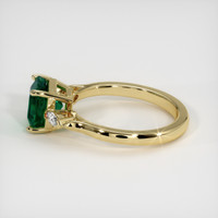 1.83 Ct. Emerald Ring, 18K Yellow Gold 4