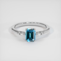 1.26 Ct. Gemstone Ring, Platinum 950 1