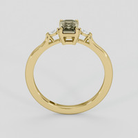 1.30 Ct. Color Change Sapphire Ring, 14K Yellow Gold 3