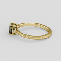 1.30 Ct. Color Change Sapphire Ring, 14K Yellow Gold 4