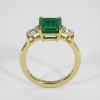 1.73 Ct. Emerald Ring, 18K Yellow Gold 3