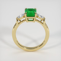 1.76 Ct. Emerald Ring, 18K Yellow Gold 3