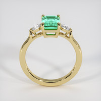 1.73 Ct. Emerald Ring, 18K Yellow Gold 3