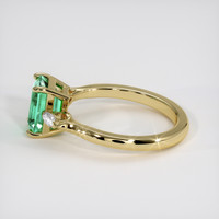 1.73 Ct. Emerald Ring, 18K Yellow Gold 4