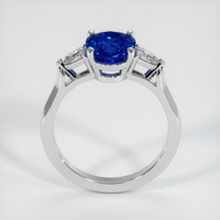 1.99 Ct. Blue Sapphire Ring, Platinum 950 3
