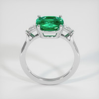 2.45 Ct. Emerald Ring, Platinum 950 3