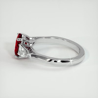 2.05 Ct. Ruby Ring, Platinum 950 4