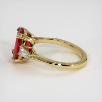 4.01 Ct. Ruby Ring, 14K Yellow Gold 4