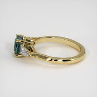1.51 Ct. Sapphire Ring, 18K Yellow Gold 4