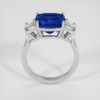 4.96 Ct. Blue Sapphire Ring, Platinum 950 3