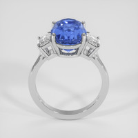 7.71 Ct. Blue Sapphire Ring, Platinum 950 3