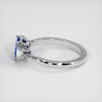 1.05 Ct. Sapphire Ring, Platinum 950 4