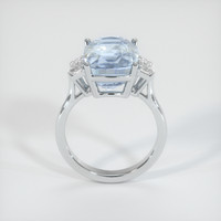 9.06 Ct. Bi Color Sapphire Ring, Platinum 950 3