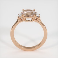 3.43 Ct. Sapphire Ring, 18K Rose Gold 3