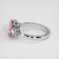 2.04 Ct. Sapphire Ring, 14K White Gold 4