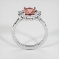 2.28 Ct. Padparadscha Sapphire Ring, 14K White Gold 3