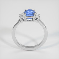 2.24 Ct. Blue Sapphire Ring, 14K White Gold 3