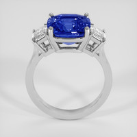 5.51 Ct. Blue Sapphire Ring, 18K White Gold 3