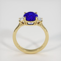 4.18 Ct. Blue Sapphire Ring, 14K Yellow Gold 3