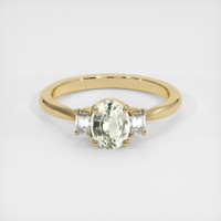 1.44 Ct. Sapphire Ring, 14K Yellow Gold 1