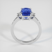 4.09 Ct. Blue Sapphire Ring, Platinum 950 3