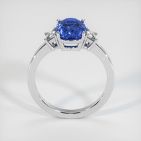 3.20 Ct. Sapphire Ring, 14K White Gold 3