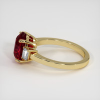 4.52 Ct. Ruby Ring, 18K Yellow Gold 4