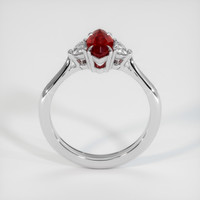 1.13 Ct. Ruby Ring, Platinum 950 3