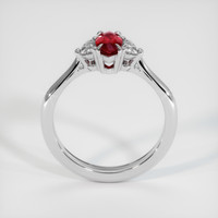 0.57 Ct. Ruby Ring, Platinum 950 3