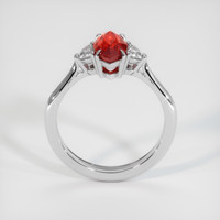 1.50 Ct. Ruby Ring, Platinum 950 3