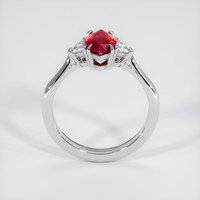 1.31 Ct. Ruby Ring, Platinum 950 3