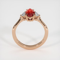 1.50 Ct. Ruby Ring, 18K Rose Gold 3