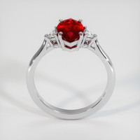 2.16 Ct. Ruby Ring, 10K White Gold 3