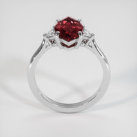 2.69 Ct. Gemstone Ring, 14K White Gold 3