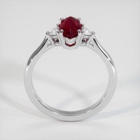 1.61 Ct. Ruby Ring, 14K White Gold 3