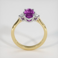 1.81 Ct. Sapphire Ring, 14K White & Yellow 3