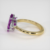 1.81 Ct. Sapphire Ring, 18K White & Yellow 4