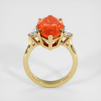 5.52 Ct. Gemstone Ring, 14K Yellow Gold 3