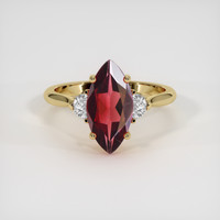 2.69 Ct. Gemstone Ring, 14K Yellow Gold 1