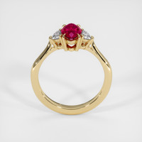 1.24 Ct. Ruby Ring, 14K Yellow Gold 3