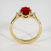 2.16 Ct. Ruby Ring, 14K Yellow Gold 3