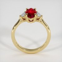 2.04 Ct. Ruby Ring, 14K Yellow Gold 3