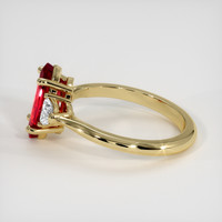2.04 Ct. Ruby Ring, 14K Yellow Gold 4