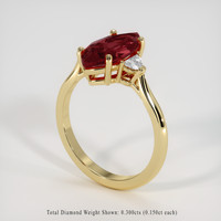 2.69 Ct. Gemstone Ring, 18K Yellow Gold 2